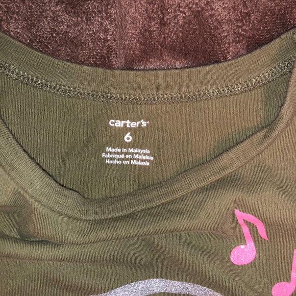 Girls size 6 owl tee - Picture 2 of 2